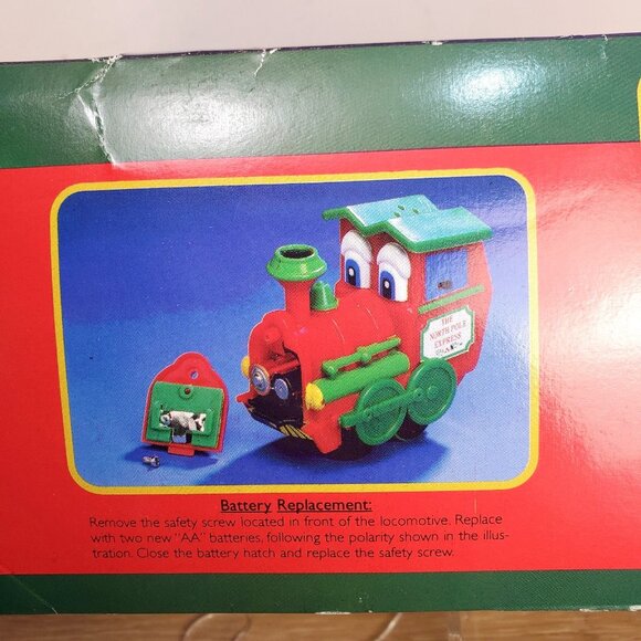 Kurt Adler Musical North Pole Express Train Set (as seen Baby Einstein) Whistle - Picture 10 of 12